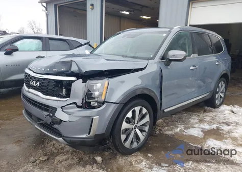 2022 Kia Telluride Ex z USA, uszkodzony, nr VIN 5XYP3DHC7NG307100